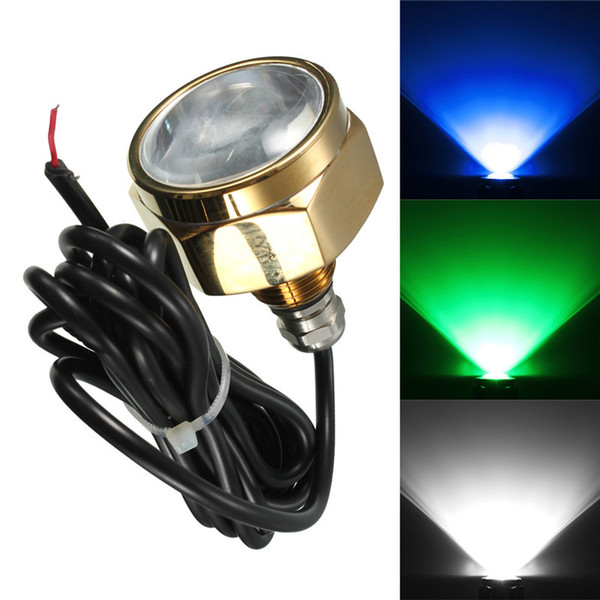 Wholesale-Excellent Quality 27W Waterproof IP68 Rate 9 LED Underwater Marine Boat Drain Plug Light Brightest 1800 Lumens DC11-28V