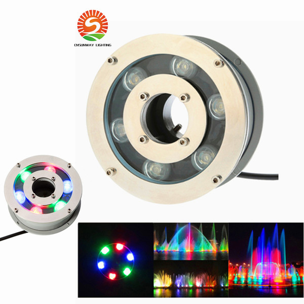 6W 9W 12W 18W RGB Led pool Light Free Shipping AC 12V 24V Underwater Lights Fountains Led Waterproof IP68