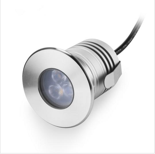 IP68 Waterproof 3W LED Marine Light LED Underwater Boat Light White Lamp Stainless Steel Brightness Lighting 12V24V