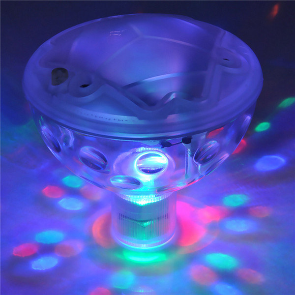 Hot Swimming Pool Disco RGB LED Underwater Light Show LED Disco Ball for Swimming Pool Pond Light with 5 Light Spa Hot Tub Party Lamp Bulb