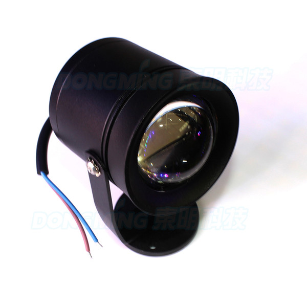 Black cover underwater led light marine white/warm white DC12V 10W underwater lamp convex lens underwater pool lights