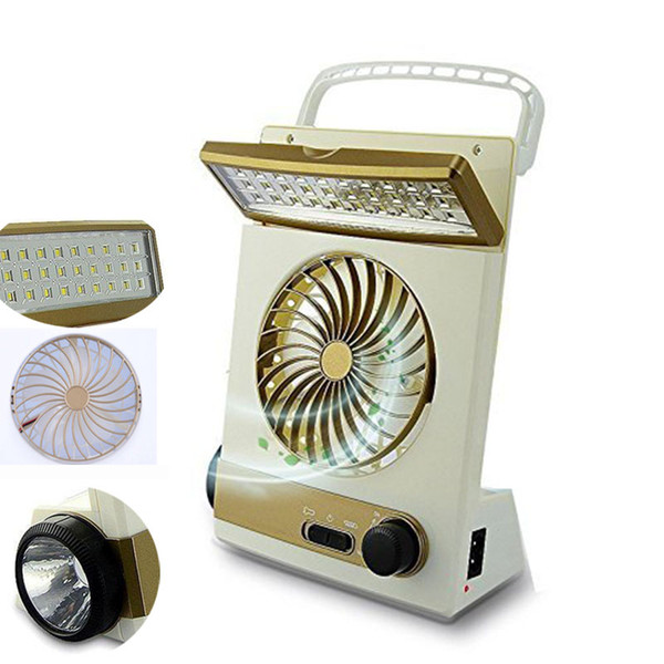 Solar 3 in 1 Multi-function Fan Portable Rechargeable Light LED Table Lamp Flashlight Solar Light for Home Camping