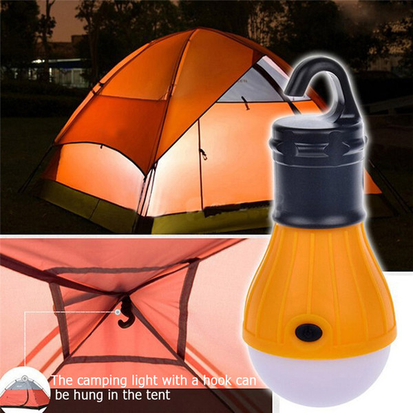 Soft Light Outdoor Hanging LED Camping Tent Light Bulb Fishing Lantern Hanging Lamp Camping Lights Outdoor Tools