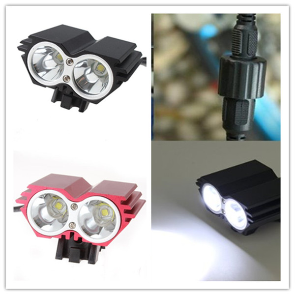 XM-L 1500Lm Waterproof 3 Modes LED Bicycle Light U2 Led Headlight Lamp Flashlight With Rechargable Battery