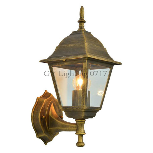 European style wall lamp retro outdoor porch light balcony corridor aisle Garden restaurant dining room waterproof lighting