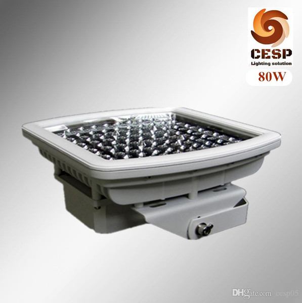 3pcs/lot UL CE ATEX 80w explosion proof led flood light, IP68 zone 1 zone 2 led floodlight