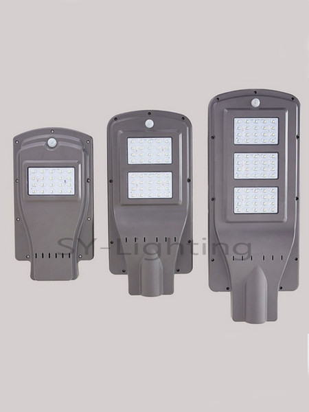 Solar Power 20W 40W 60W LED Outdoor Waterproof IP65 Radar Sensor Light Control Street Road Lamp Lighting