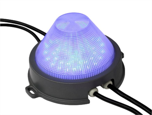 9W 12V module light LED RGB Full Color Round Point Light Control Pixel Modules Light Waterproof IP68 Module light