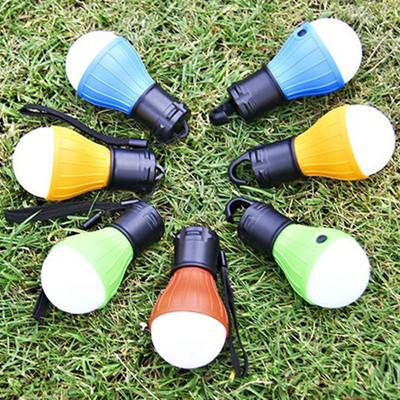 Portable LED Lantern Tent Light Bulb for Camping Hiking Fishing Emergency Light Battery Powered Portable Hook Lights For Outdoor And Indoor