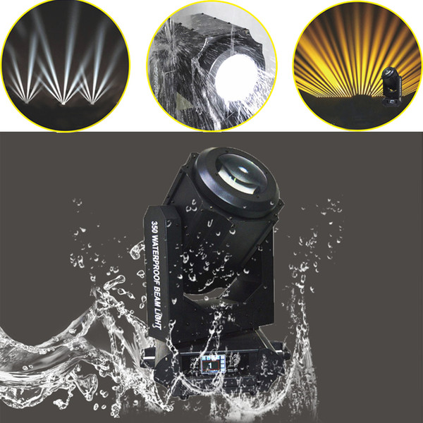 Waterproof 350w moving head beam light for outdoor stage events dj lighting