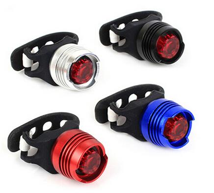 LED Waterproof Bike Bicycle Cycling Front Rear Tail Helmet Red Flash Lights Safety Warning Lamp Cycling Safety Caution Light