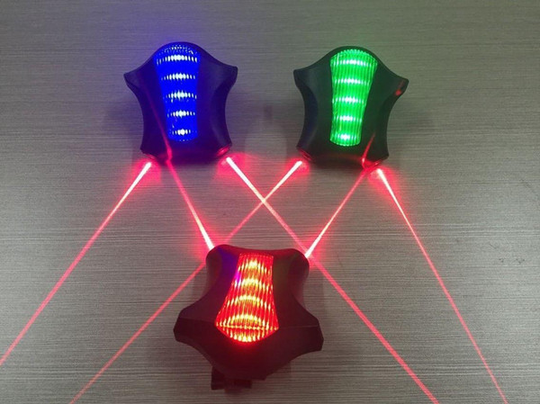 Bicycle laser tail lights Bike lights Cycling equipment Mountain light bicycle parts