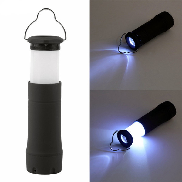 Portable LED Telescopic Tents Lamp Battery Operation Flashlight Outdoor Lantern Torch Camping Light Easy To Use