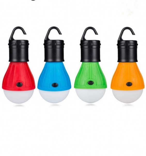 Soft Light Outdoor Hanging LED Camping Tent Light Bulb Fishing Lantern lighting Lamp Wholesale free shipping