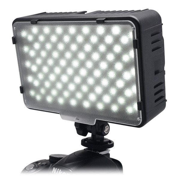 Mcoplus 168 LED Video Light On-Camera Photographic Photography Panel Lighting for Canon Nikon Sony DV Camera Camcorder VS CN-160