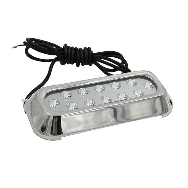 36W Marine LED Light P68 Waterproof Stainless Steel Underwater Light for Boat Yacht Docks Ponds DC 8-28V