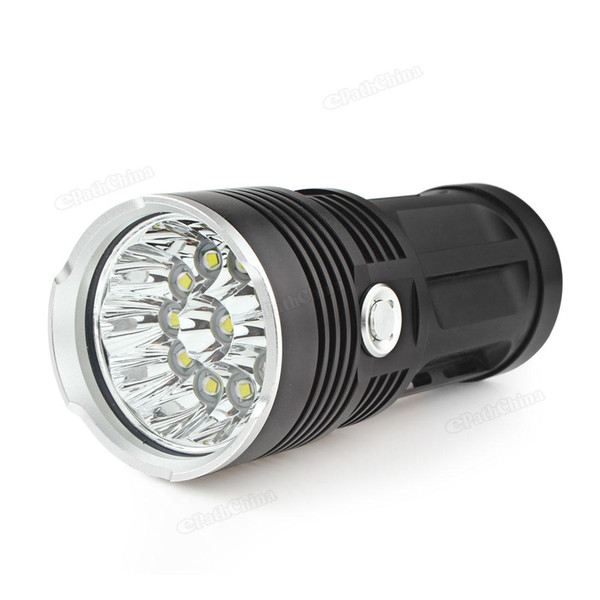 SKYRAY Waterproof Super Bright 11 x XML-T6 LED Hunting Fishing Flash Light Torch LEF_00E