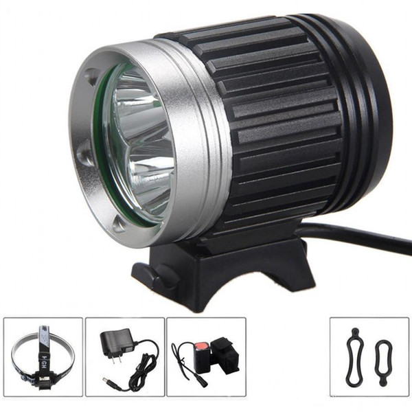 3 CREE T6 LED Modes Hot Sale Bicycle Bike Light Headlight headlamp Head lamp with Battery Pack Headband Charger