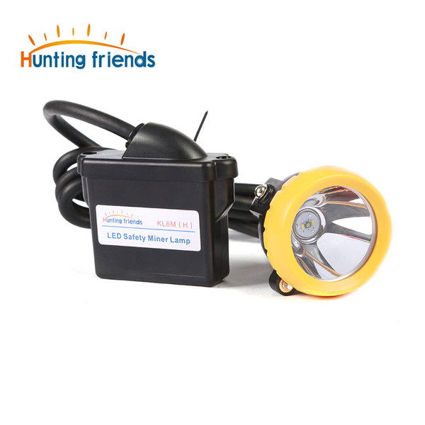 New Arrival 1+2 LED Safety Miner Lamp KL6M(H) 18650 Battery Headlamp Waterproof Headlight Explosion Proof Miner Cap Lamp