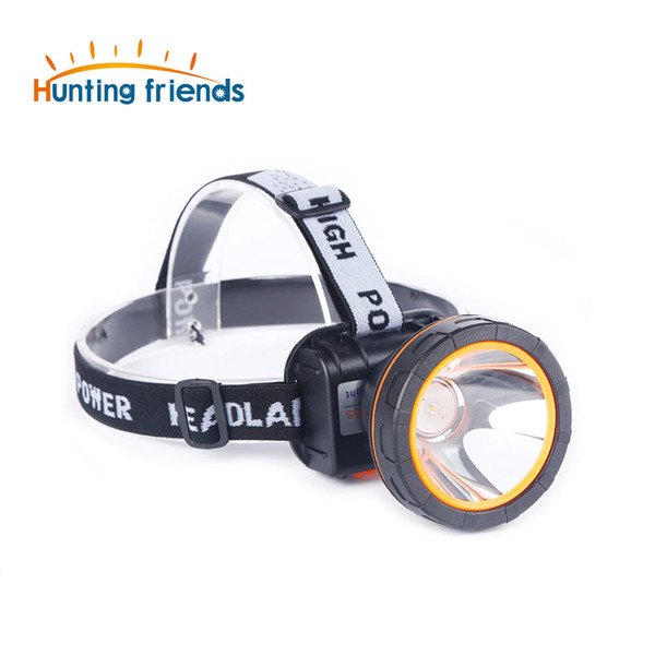 12pcs/lot LED Headlamp Waterproof Headlight Rechargeable Head Lamps Mining Head Flashlight Torch for Hunting Camping Fishing