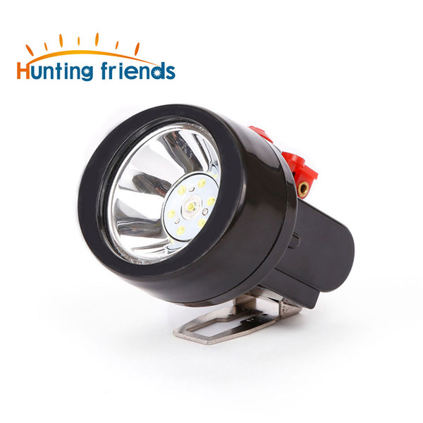 12pcs/lot Hunting Friends Rechargeable Cap Mining Lamp Waterproof LED Miner Lamp Explosion Roof Headlight for Outdoor Professional Works