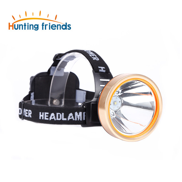 12pcs/lot Hunting friends LED Headlamp Rechargeable Headlight Waterproof Head Flashlight Hunting Lights Fishing Lamp for Outdoor