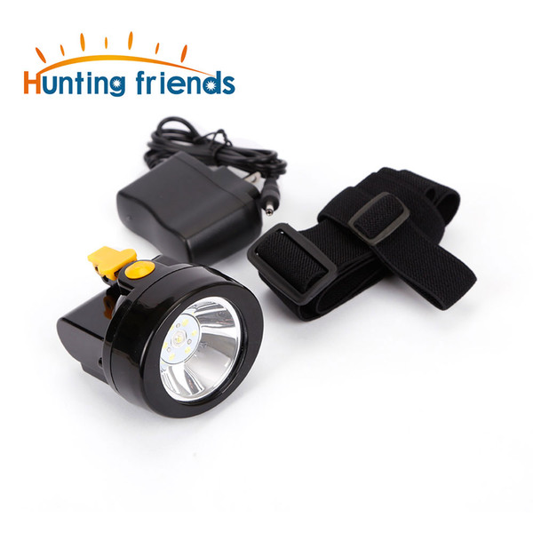 50pcs/lot Safety Mining Light KL2.8LM Rechargeable 1+6 LED Coal Miner Cap Light Waterproof Mining Headlamp Explosion Rroof Headlight