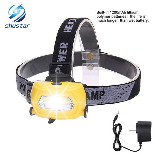 LED Headlamp Rechargeable Running Headlamps USB 5W Headlight Perfect for Fishing Walking Camping Reading Hiking