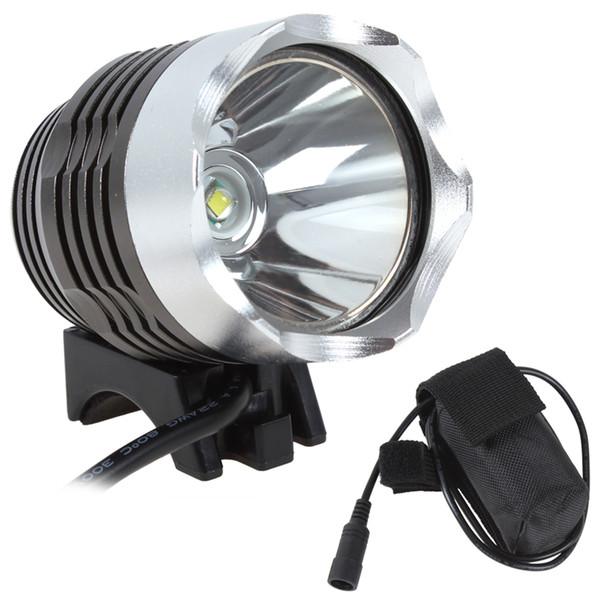 Waterproof Super Bright XM-L T6 600Lm LED Bicycle Light 3 Modes Headlamp Head Lamp Headlight with Battery Pack Charger LEF_402