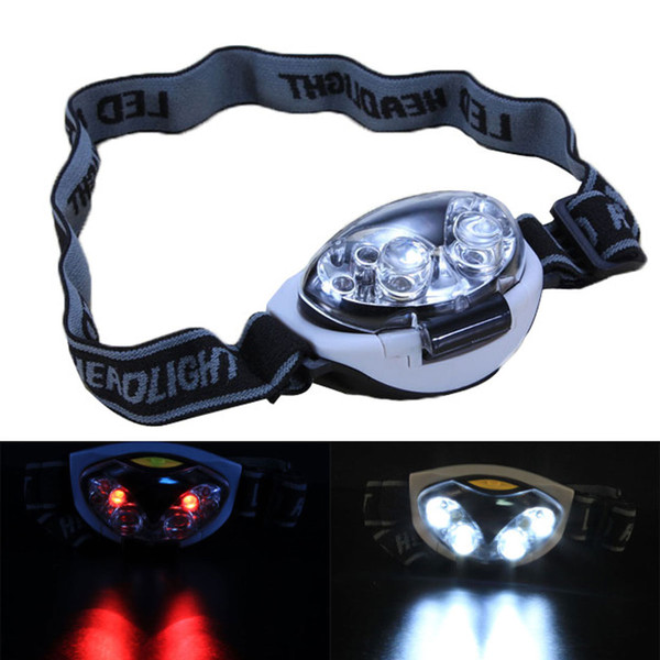 6 LED Waterproof HeadLight / HeadLamp / Torch Light with 3 Light Patterns LHL_514