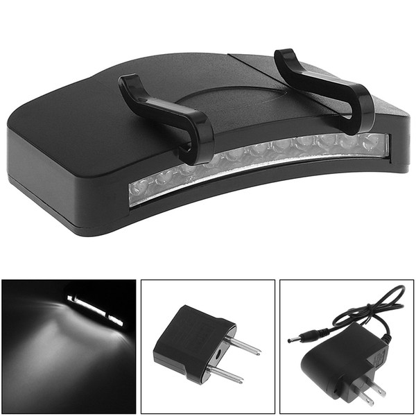 Waterproof Rechargeable 11 LED Clip-On Hat Headlight HeadLamp Cap Flashlight Torch Light LHL_50C