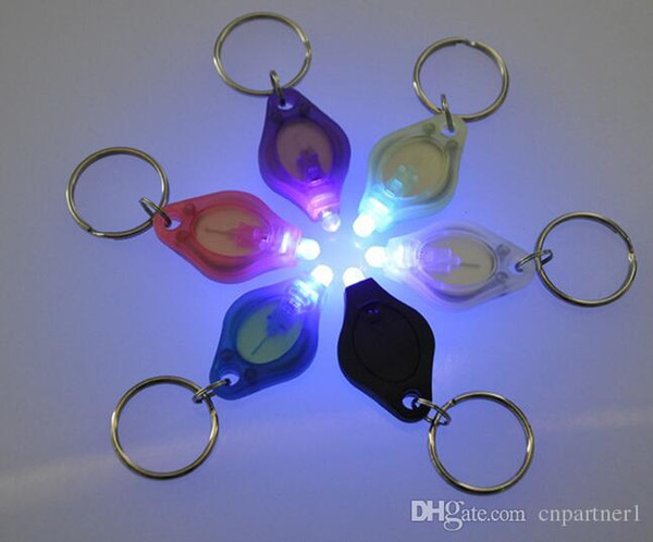 Mini Torch Key Chain Ring Keyring White LED Lights,UV Lights, LED Bulbs,ton II Photon 2 Micro Light LED Keychain Flashlight Mini Light