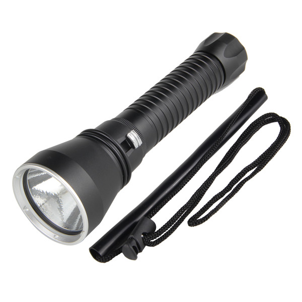 Scuba XHP70 LED Diving Flashlight Powerful 8000 Lumens Diving Torch Underwater 100M IPX8 Dive Lamp Yellow/White Light Optional