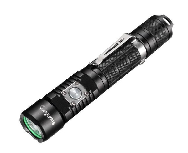 Tactical Flashlight Super Bright 1100 Lumens Cree LED Water-proof Torch With 18650 Battery Included,Rechargeable With USB 5 Light Modes A3