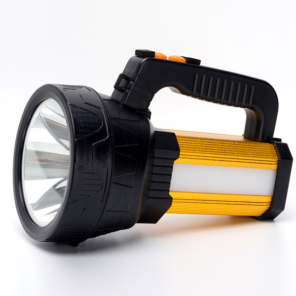 Outdoor Waterproof Searching Lamp Portable 160W Super Bright Led Flashlight Handhold Camping Spotlight Emergency Night Fishing Light