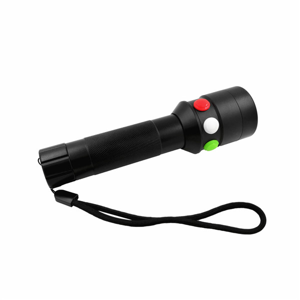 led hand Torch flashing traffic light signal for Search and rescue patrol outdoor camping middle east