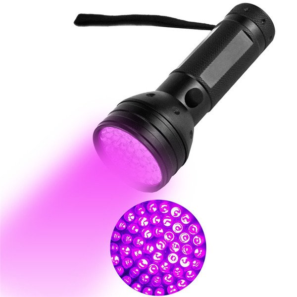 LED UV Flashlight torch UV adhesive curing LED UV Flashlight Multi-function 51 LED Ultraviolet Torch Aluminum Lamp