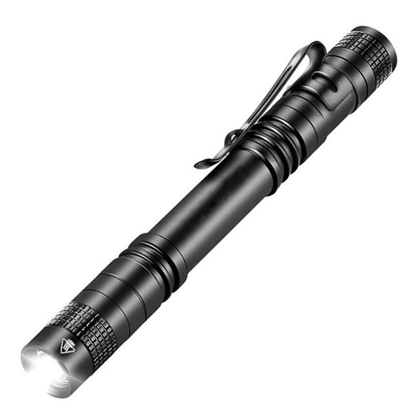 1 Model 2000LM Mini portable Small penholder Led Flashlight Night Walking lighting Car Maintenance work Torch Aluminum alloy