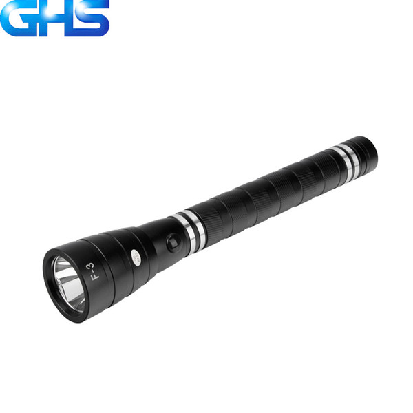 GHS F-3 WHOLESALE WATERPROOF INTENSIVE STRONG LIGHT TORCH LIGHT ALUMINUM ALLOY TACTICAL LED FLASHLIGHT SUPER POWER