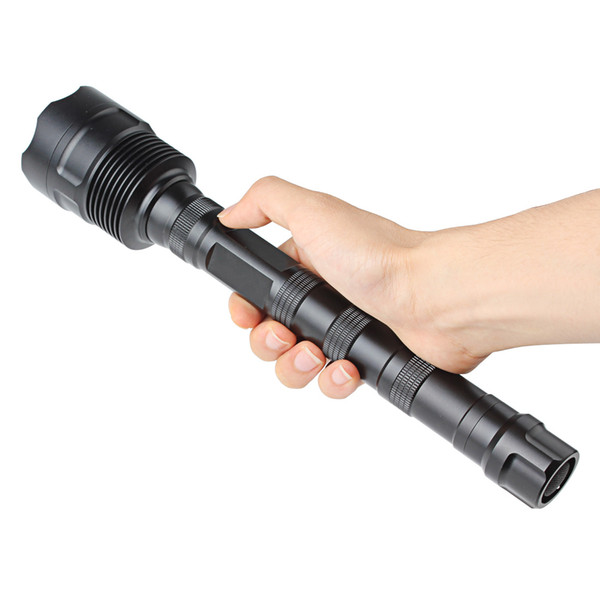 20000 Lumen 8x CREE XML T6 5 Mode Super Flashlight Torch Lamp Light for Outdoor / Camping / Hiking LEF_01B