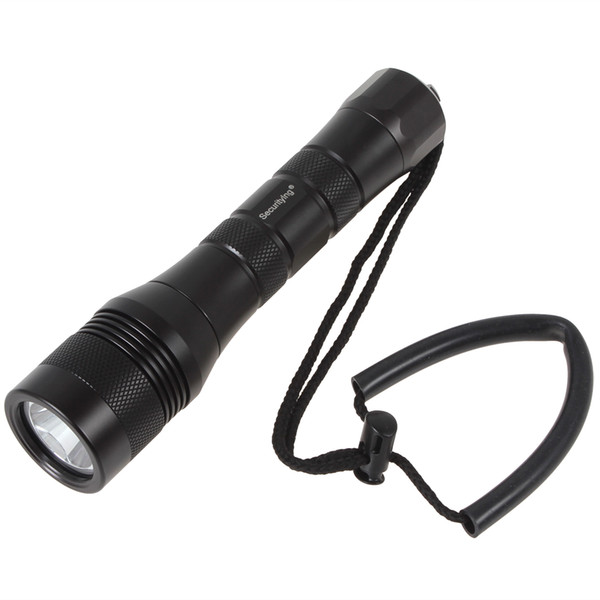 SecurityIng Professional Waterproof IP68 1000Lm XM-L2 U2-1A LED 150M Diving Flashlight SF03 Aircraft-grade Aluminum Alloy LEF_046