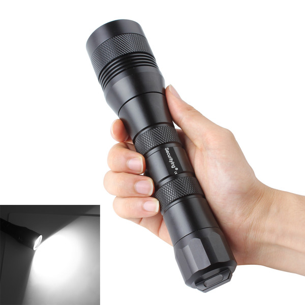 SecurityIng Wide 120 Degrees Beam Angle Scuba Diving Photography Video Flashlight 1050Lm 150M XM-L2(U4) LED Underwater Torch LEF_S0F