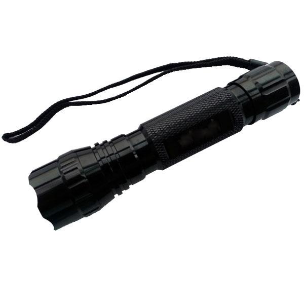 1-Mode Hunt flashlight Cree Q5 red/green/blue/white light LED torch with mounts, battery, charger, Remote switch