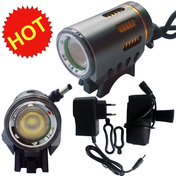 Bicycle light CREE XML2 LED Front Light MINI head Lamp 2000Lm Front light includes battery and charger