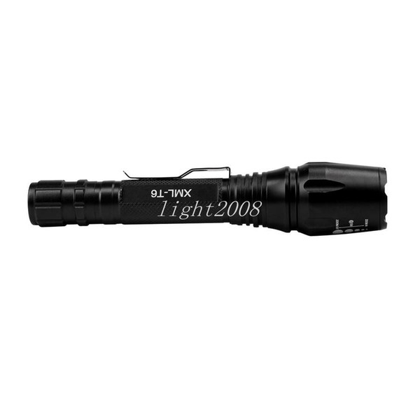 The Longer Torch E3 CREE T6 Tactical Flashlights 2500 Lumens L2 Torch Adjustable Focus Zoom Rechargeable Flash light