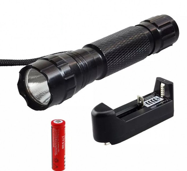 CREE XM-L T6 XPE WF-501B 2500 Lumens Flashlight Flash Light Waterproof LED Torch 5-Mode For Outdoor Adventure Camping