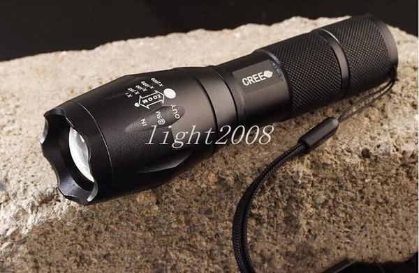 UltraFire Flashlight CREE XM-L T6 2000 Lumens LED Flashlight Zoomable CREE LED Flashlights Waterproof Flashlight Rechargeable Torch