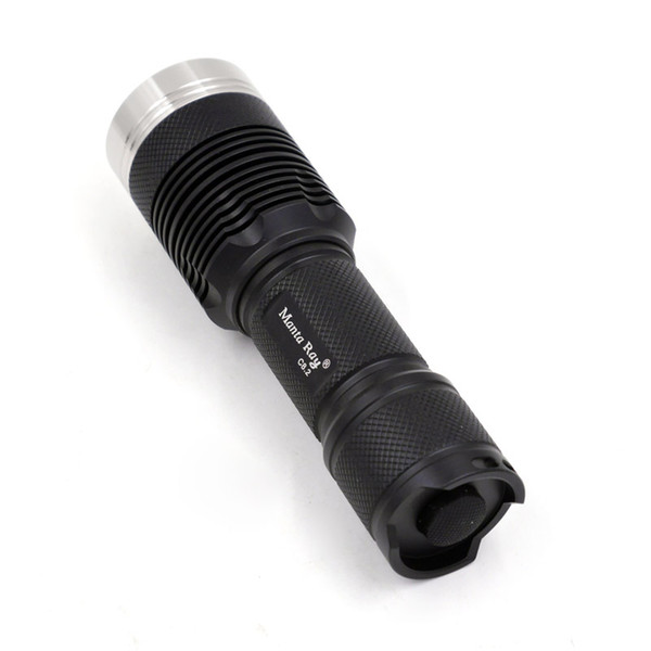 MantaRayC 8.2 XHP50.2 Bright 2600 Lumen 26650 Battery Outdoor Search Flashlight