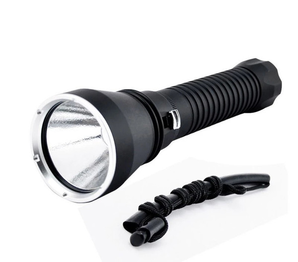 Super Bright LED tactical diving flashlight XHP50 Scuba Torch Light Lamp Underwater 100M waterproof for 2x26650