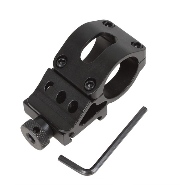 T2008 20mm rail Aluminum Alloy tactics Barrel Laser scope mount Picatinny Weaver Mount / Flashlight Mount with Hex Wrench